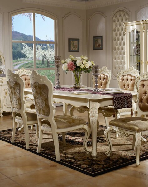 888-Dining-Set-Beige 888-Dining-Set-Beige